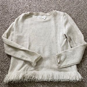 Fringe sweater
